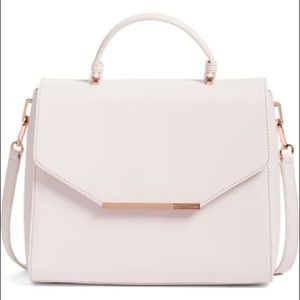 TED BAKER Large Dajana Faux Leather Satchel